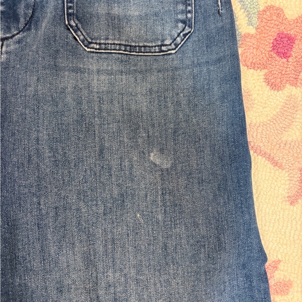 Anthropologie Dark Blue Flare Jeans - Picture 2 of 4
